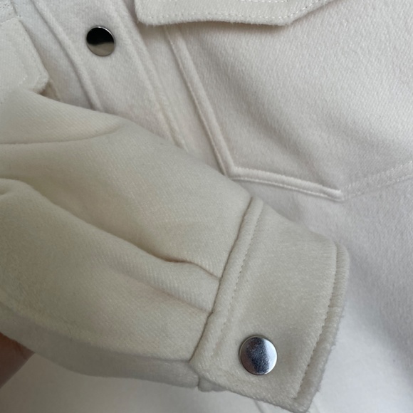 Shirt Jacket Abercrombie & fitch (cream) - Picture 8 of 13